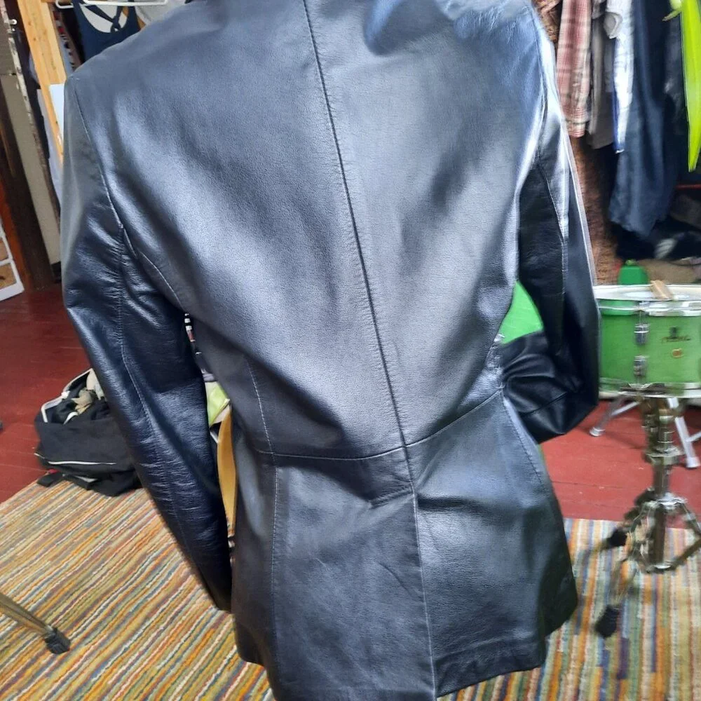 Dimitri leather jacket - Picture 2 of 7